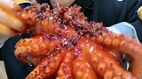 5斤一个的大章鱼开吃