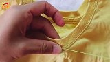 衣服不喜欢的圆领可以改成V领，两种实用的方法，简单易学