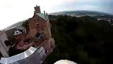 旅游-跟随遥控飞机摄像头游览德国风景