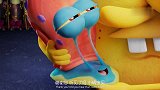 海绵宝宝营救大冒险：自由奔放海神王，衣服都不穿，挺着大肚子！