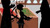 女儿把超市的豆子玩混了