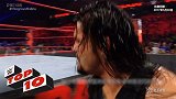 WWE-17年-RAW第1253期十佳镜头：罗门伦斯全力奋战 RAW主站赛艰苦战胜罗林斯-专题
