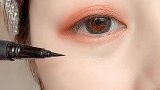 不会画眼线的宝宝们 快来看看这个视频吧
