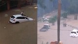 一夜成海！广西多地遭暴雨袭城 短时降水超250毫米 车房被淹