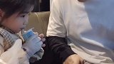 有了女儿以后每天直呼一百遍太可爱了太可爱了！爸爸带娃 人类幼崽到底有多可爱 二蛋大王在宁夏。