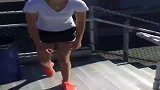 篮球-15年-拉文曝妹妹训练视频 清纯运动装出镜-专题