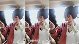 杨幂粉嫩少女装元气满满2万外套配300袜子