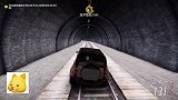 无忧无虑的开车，竟然出现了火车！