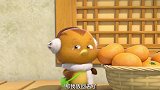 萌鸡小队：大宇好想吃橘子，但是麦奇劝阻他，要好好看守橘子