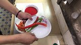 鸡杂这样炒一大盘不够吃，一道家常炒鸡杂分享给大家，简单易学！