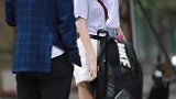女孩子腿长确实了不起