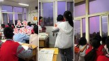 山东：老师遇见彩虹晚霞满天，暂停自习让学生一起欣赏