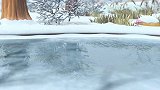 萌鸡小队：美佳妈妈带着萌鸡玩滑雪橇