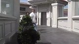 草人恶作剧，假扮草人故意吓路人，路人非常无奈