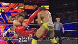 WWE-17年-SD第940期：一对二强弱不等赛中邑真辅VS辛格兄弟-全场