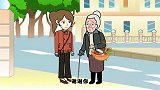 正能量的猪屁登：屁登今天帮助他人，却收获了满满的温暖
