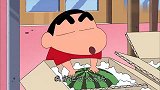蜡笔小新：西瓜悬疑传说，吃西瓜籽肚子长西瓜，我小时候信了