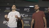 UFC-17年-UFC214主赛选手面对面媒体日现场-花絮