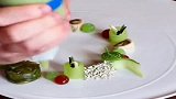 美国米其林餐厅，如何摆出圆形美感的菜品教学，你会学吗