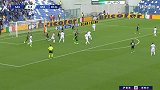 第9分钟斯帕尔球员达历桑德罗射门 - 打偏