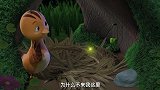 萌鸡小队：萤火虫跑进了大宇的包包里，和萌鸡们玩耍