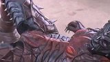 铠甲勇士铠传：这是在打架吗？拿瓦铠甲大人用脚踹！