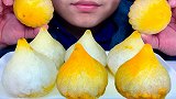 吃百香果雪碧冰包子，听不一样的咀嚼音！
