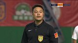 富力门前乱战高迪抢射争议进球 VAR回看判定有效申花扳回一城
