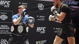 UFC-18年-归来依旧王者 嘴炮公开训练展示风骚步伐和袭击拳法-花絮