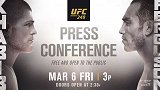 3月7日UFC249新闻发布会 时隔两年小鹰夜魔将再次对视