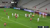 第13分钟里尔球员苏马雷射门 - 被扑