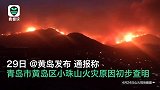 青岛小珠山灾后：过火区域满目疮痍 违规焊接引发 一护林员身亡