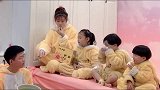 自从三胎生了三个女儿，爸爸现在在家竟然是这个待遇，看后别笑！