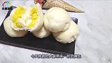 不加黄油的奶黄包，奶香浓郁，蓬松柔软，馅料配方和做法详细讲解
