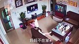 那些熊孩子趁妈妈不在家太调皮！