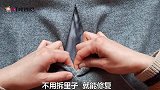 衣服开线，免拆里子藏针修复的全过程，起针收针全程完美无痕