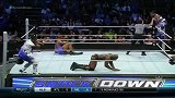 WWE-15年-SD第830期：海曼罗林斯擂台相互叫嚣 挂王超人拳3连击-全场
