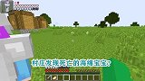 游游解说我的世界，村庄发现死亡的海绵宝宝？