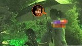陈好被曝生三胎后现身，带俩女儿冒雨出门聚餐