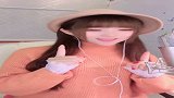 美女姐姐，戴着个帽子，也掩饰不了你的可爱