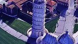 比萨城800多年的钟塔，在建时意外发生倾斜，又意外成为建筑史的绝笔。伽利略自由落体实验地。旅行