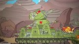 坦克动画：机器人坦克正在进攻