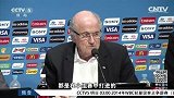 世界杯-14年-国际足联布拉特惊讶梅西拿金球奖-新闻