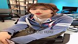 大头跟钟婷借感冒药还要亲她，看钟婷怎么回答他的，结果搞笑了