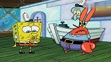 海绵宝宝：海绵宝宝放长假，蟹老板重新找厨师，居然是他！