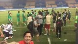 中超-17赛季-全运会男足半决赛浙江反败为胜 赛后张玉宁与队友高呼“我们赢了”-专题