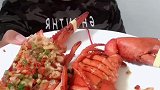 吃货吃油泼龙虾，味道棒棒哒太香了！