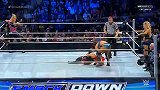 WWE-16年-SD第872期：罗曼AJ飞身救场引混乱忙坏裁判安保 二姐攻击湿疹反被辱-全场
