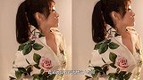 49岁杨钰莹清新套装拍写真，扎马尾超减龄，真是逆龄生长