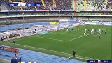 第19分钟维罗纳球员达维多维奇进球 维罗纳1-0莱切